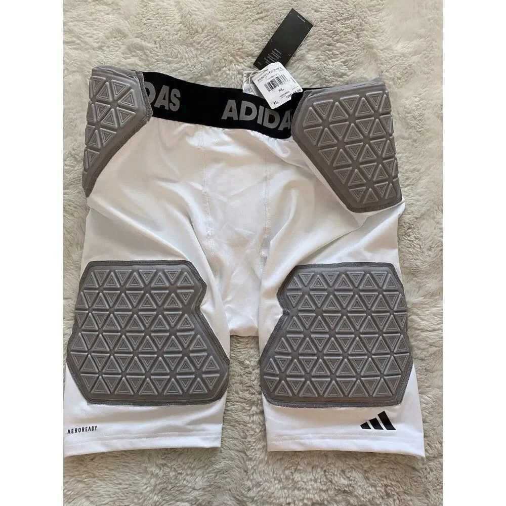 Adidas Padded 5 Pad Soft Padded‎ Girdle Football White IP9106 Men’s Sz XL NEW